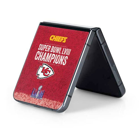 NFL Chiefs Super Bowl LVIII Champions Galaxy Z Flip5 5G Skin